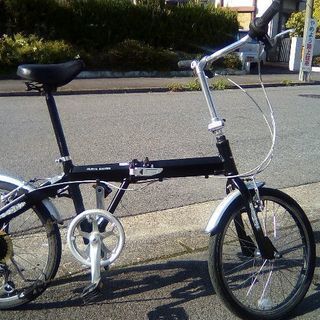 「値下」中古自転車/多くがアルミで軽量/6段変速/折り畳み/20...