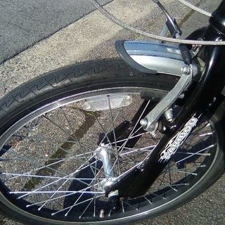 「値下」中古自転車/多くがアルミで軽量/6段変速/折り畳み/20インチ/カリブーライト