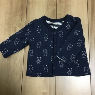 babyGAP☆70cm☆リバーシブルカーデ