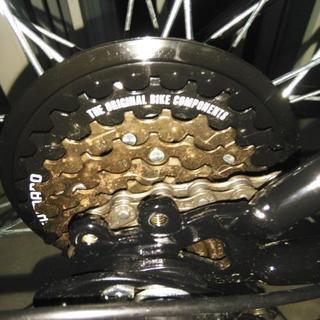 使用回数は数回だけ！ハマー26インチ折り畳み自転車（MG-HM266E）