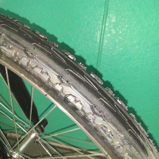 使用回数は数回だけ！ハマー26インチ折り畳み自転車（MG-HM266E）