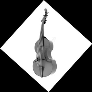 ヴィオラ・ダモーレの図面