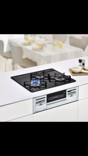 リンナイ Rinnai ビルトインガスコンロ 3口 新品　都市ガス 定価17万円