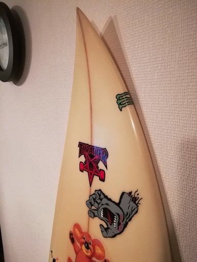 6’2 MCサーフボードセット Maurice Cole 6’2 Surfboard フィンとリーシュ付き