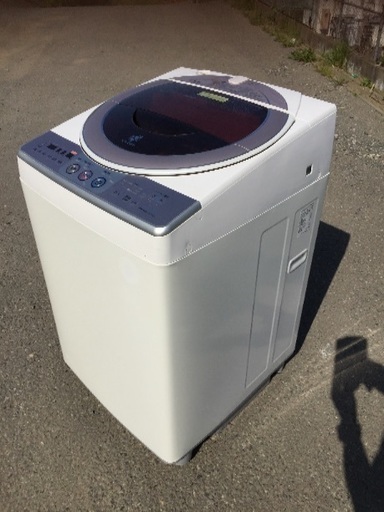 超クリーニングで1番綺麗になるSHARP製 8㌔熱乾燥洗濯機