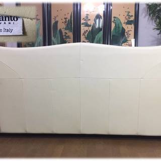 「イタリア製 総本革 incanto 3Pソファ」Z4