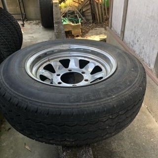 6穴14インチスチールホイール