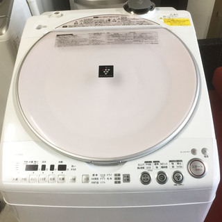 中古☆SHARP 洗濯機 2011年製 8.0K
