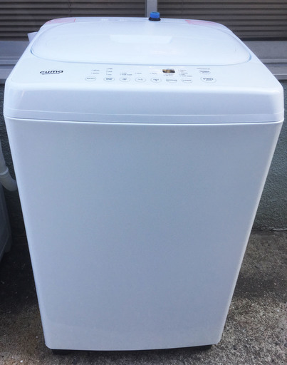 中古☆cuma amadana 洗濯機  2014年製 5.5K
