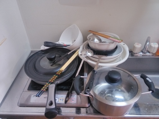 フライパン・シチュー鍋・調理器具・皿等一括1000円（単品可）