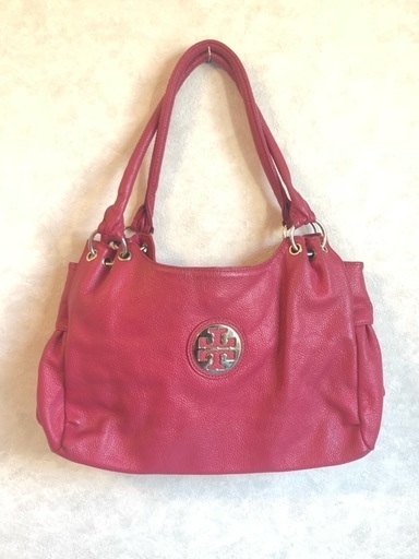 お値下げしました！Tory Burch　珍しいお色のレザーバッグ(^^♪