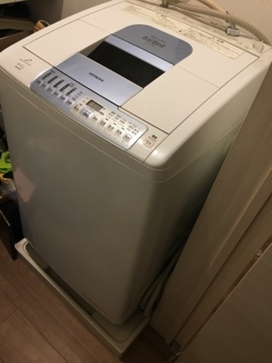 2008年製 洗濯8kg/乾燥4.5kg日立ビートウォッシュ BW-D8HV (HERS) 九産 