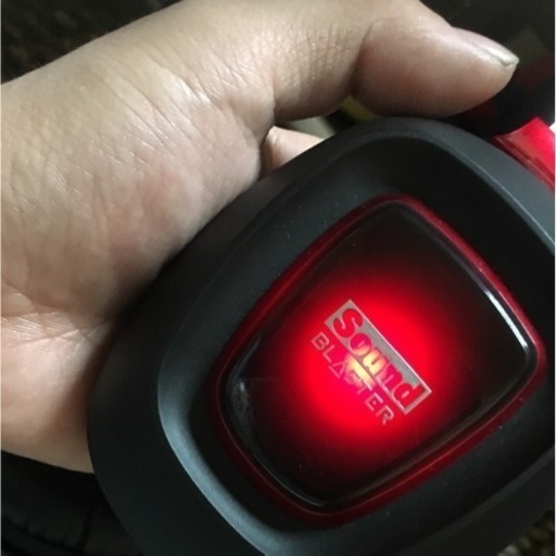 SoundBlaster ヘッドホン！