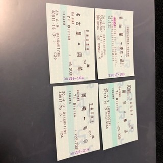 新幹線 名古屋〜東京・品川間 片道券 4／23日限り