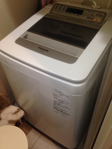 【4月中に取りに来られる方限定！】 パナソニック NA-FA90H2-N 全自動洗濯機 9.0kg シャンパン 2016年製