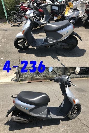 即お取引頂きました。30日間の保証有り☆名古屋市中川区☆GARAGE-ECO千音寺☆軽整備＆点検済み☆レッツ4 CA45A銀　4-436名古屋市中川区より!! 即お取引頂きました。☆GARAGE-ECO千音寺☆レッツ4 CA45A銀 4-