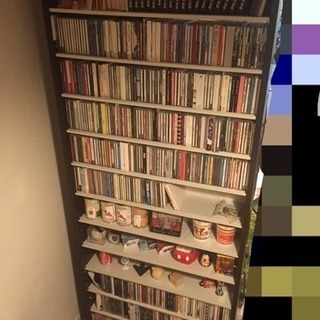 【終了】CD300枚＋CDラック差し上げます！