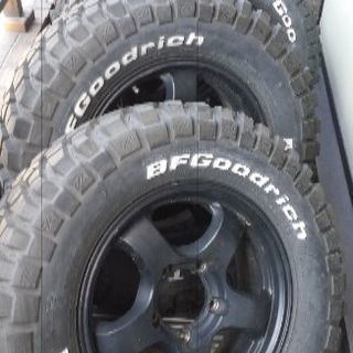 ジムニー用　work16インチブラックホイール　BFグッドリッチMT　4本セット