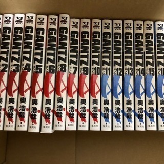 Gantz 1 36巻セット セバスチャン 伊予平野のマンガ コミック アニメの中古あげます 譲ります ジモティーで不用品の処分