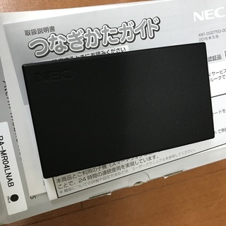 Aterm MR04LN モバイルルーター 美品 （値下げしました！NEC