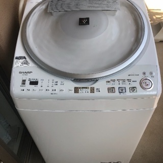 【2012年式】シャープ電気洗濯乾燥機