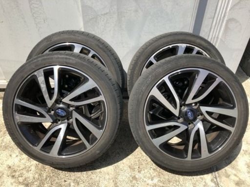 スバル純正 レヴォーグ2 0 Gt S タイヤ ホイール 4本 かぁー 徳島のタイヤ ホイールの中古あげます 譲ります ジモティーで不用品の処分