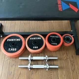 ベンチプレス・バーベル・ダンベルセット