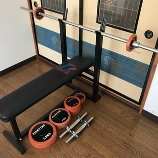 ベンチプレス・バーベル・ダンベルセット