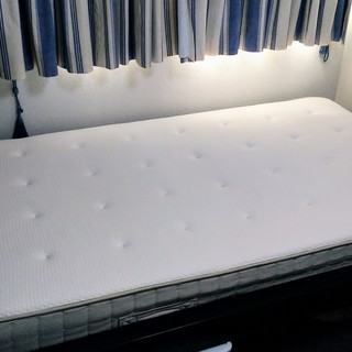 IKEA イケア セミダブルベット すのこ マットレス(ポケットスプリング 