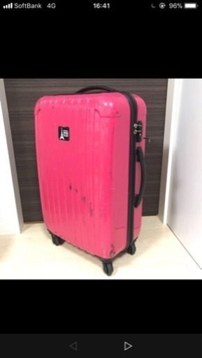 スーツケース キャリーケース ピンク Tsaロック付き Sui 府中本町のその他の中古あげます 譲ります ジモティーで不用品の処分