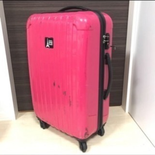 スーツケース キャリーケース ピンク TSAロック付き