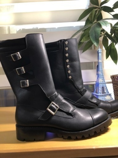 新品未使用 A A R  y.yamamoto vibram製ソール バイカーブーツ 27cm
