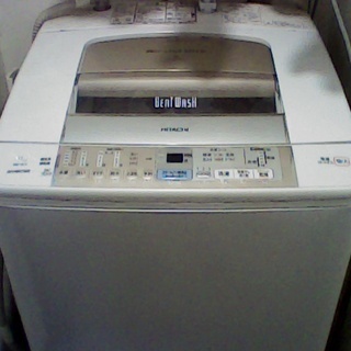 （中古）　日立全自動電気洗濯機（取扱説明書なし）