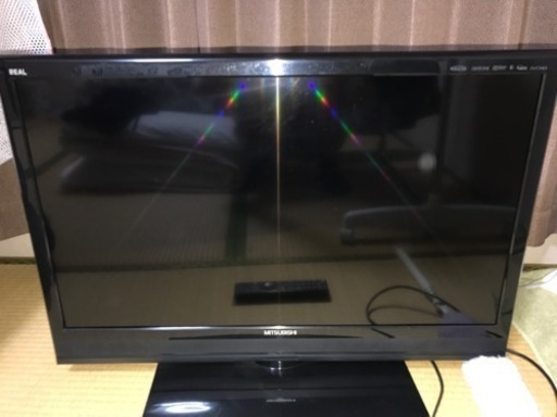 三菱 32型のテレビ