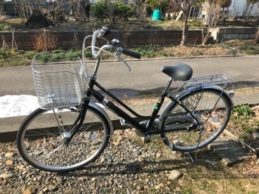 [値下げ 美品]26インチ軽快車 3段変速付き