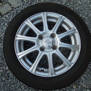 軽に 4.5J14 155/65R14 4本