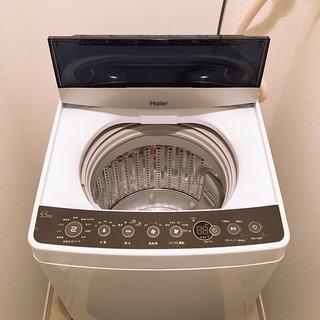【再募集！】ハイアール 5.5kg 全自動洗濯機　ブラックHai...