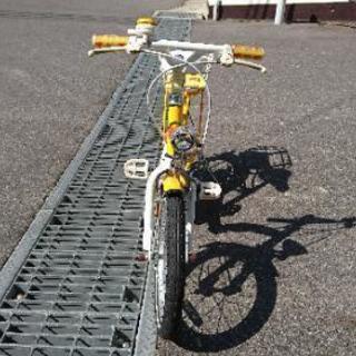 子供用自転車 ベスパ 16インチ 黄色 補助輪あり 美品 【公式通販】