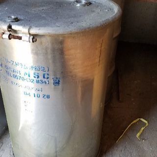 ステンレスドラム缶売ります。