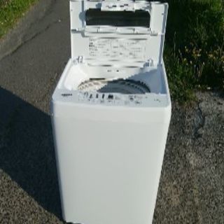 洗濯機、4.5キロ、2018年式今年3月購入