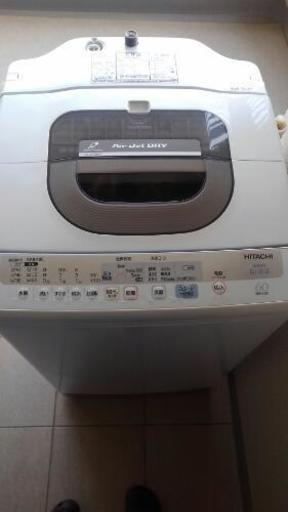 洗濯機 日立 白い約束