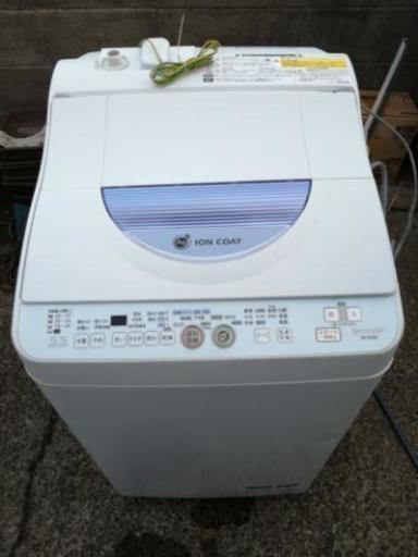 シャープ　洗濯乾燥機　銀イオン機能　2012年