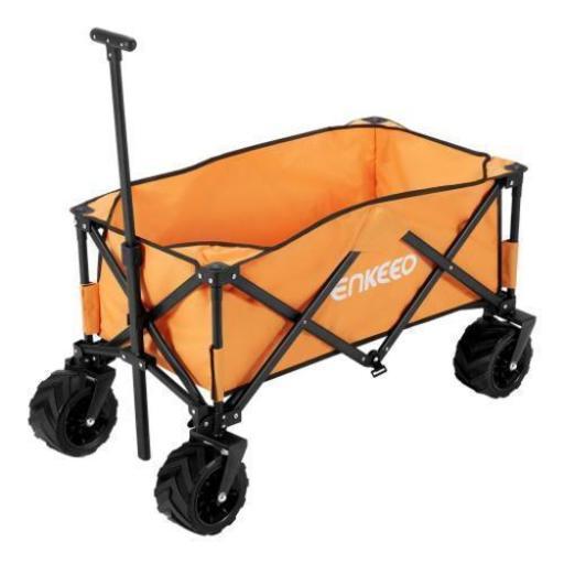 【セール！】キャリーワゴン  容量122L 耐荷重100kg 自立可能 キャリーカート