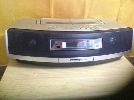 Panasonic ポータブルステレオ RX-ED57 ダブルカセット