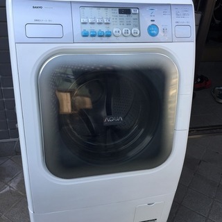 ドラム式 洗濯機 SANYO AQUA AWD-AQ100 ドラ...