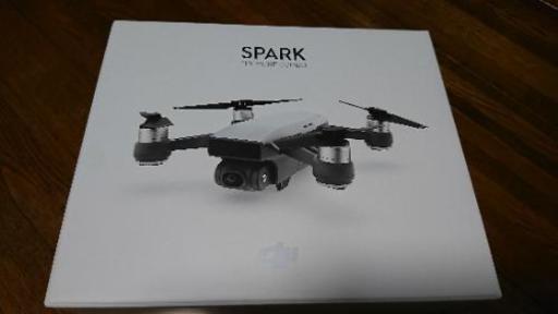 DJI spark フライモアコンボ 一回使用のみ