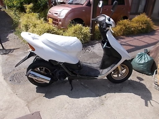 [購入済み]新品部品多数交換！ホンダ　ライブディオZX　AF35（白）実働中古車　整備済み！◆彦根市～