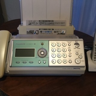 Panasonic 電話ファックス親機+子機1台 KX-PW501DL