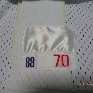 値下げしました35000円→33330円【送料無料】西武ライオンズ 実使用ユニフォーム #70逢坂輝樹 1988年