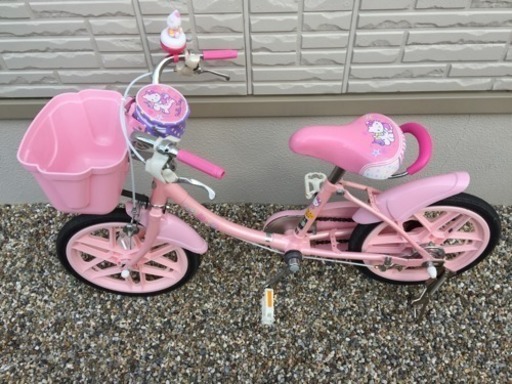 【美品】子供用自転車 16インチ ブリヂストン ハローキティ